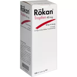 RÖKAN 40 mg lašai, 100 ml