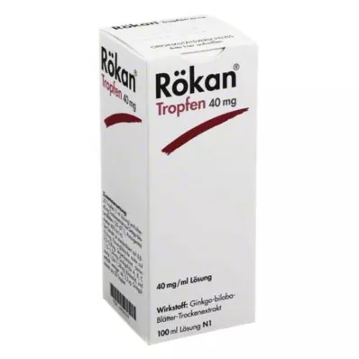 RÖKAN 40 mg lašai, 100 ml