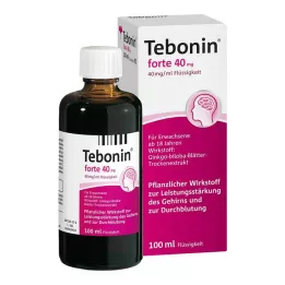 TEBONIN forte 40 mg tirpalas, 100 ml