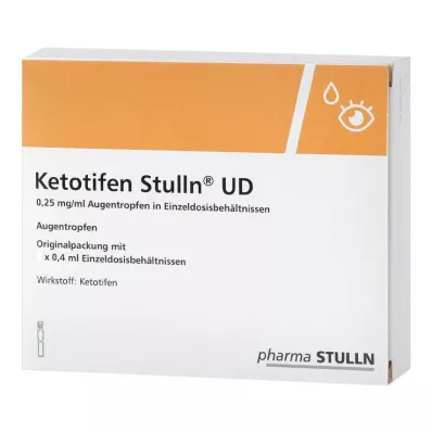 KETOTIFEN Stulln UD Akių lašai, vienos dozės pipetė, 10X0,4 ml KETOTIFEN Stulln UD Akių lašai, vienos dozės pipetė, 10X0,4 ml