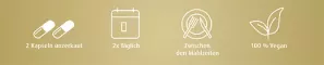 Instructions for use for Maca Gold vegetariška kapsulė, 180 vnt - 2