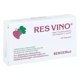RES VINO Kapsulės, 60 vnt
