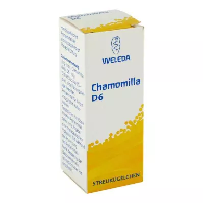 Chamomilla D6 Globules Weleda (10 g) Chamomilla D6 Globules Weleda (10 g)