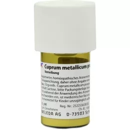 CUPRUM METALLICUM praep.D 20 Tritiravimas, 20 g