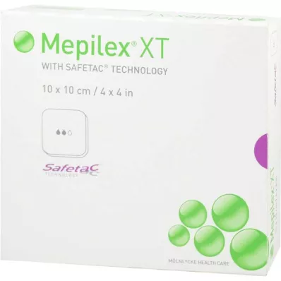 Mepilex XT 10x10 cm putplasčio tvarstis, 5 vnt Mepilex XT 10x10 cm putplasčio tvarstis, 5 vnt
