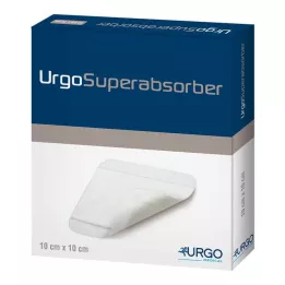 URGOSUPERABSORBER 10x10 cm tvarstis, 10 vnt