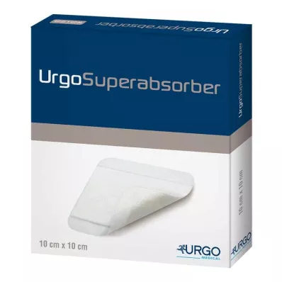 URGOSUPERABSORBER 10x10 cm tvarstis, 10 vnt