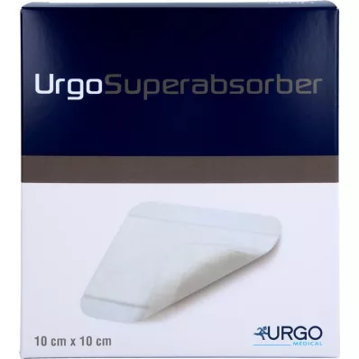 URGOSUPERABSORBER 10x10 cm tvarsčiai, 25 vnt