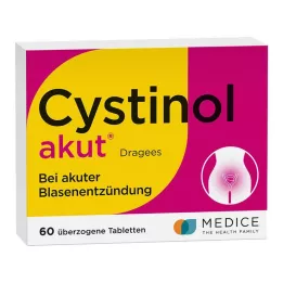CYSTINOL ūmios dengtos tabletės, 60 vnt