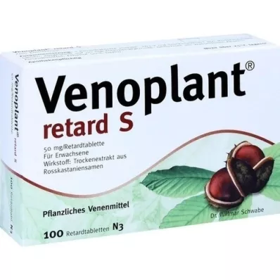 VENOPLANT retard S tabletės, 100 vnt
