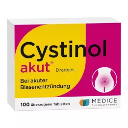 CYSTINOL ūmios dengtos tabletės, 100 vnt
