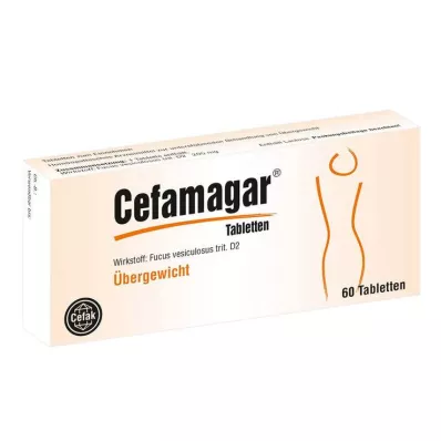 CEFAMAGAR Tabletės, 60 vnt