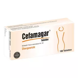 CEFAMAGAR Tabletės, 100 vnt
