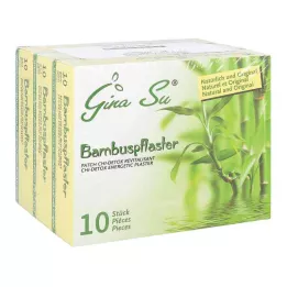 BAMBUSPFLASTER Gina Su vitality pleistrai, 30 vnt