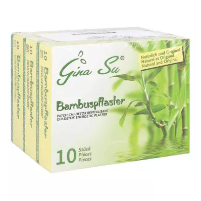 BAMBUSPFLASTER Gina Su vitality pleistrai, 30 vnt