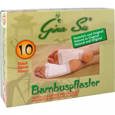 BAMBUSPFLASTER Gina Su vitality pleistrai, 10 vnt