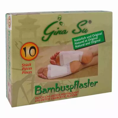 BAMBUSPFLASTER Gina Su vitality pleistrai, 10 vnt