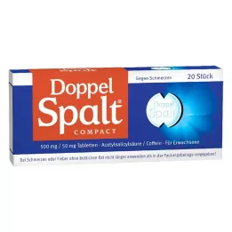 DOPPEL SPALT Kompaktinės tabletės, 20 vnt