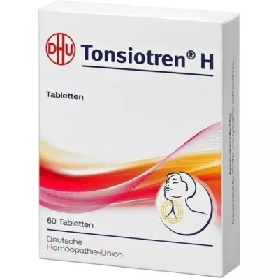 TONSIOTREN H tabletės, 60 vnt