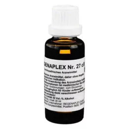 REGENAPLEX Nr. 27 c/II Lašai, 30 ml