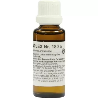 REGENAPLEX Nr. 180 a lašai, 30 ml