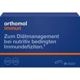 ORTHOMOL Immune direct granulės apelsinų spalvos, 30 vnt