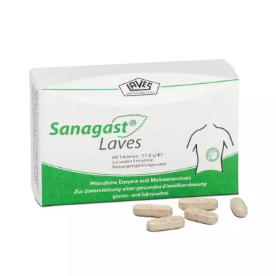 SANAGAST Laves tabletės, 60 vnt
