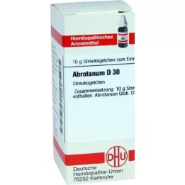 ABROTANUM D 30 rutuliukų, 10 g