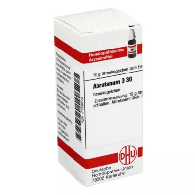 DHU Abrotanum D 30 rutuliukų, 10 g DHU Abrotanum D 30 rutuliukų, 10 g