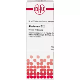 ABROTANUM D 12 skiedinys, 20 ml