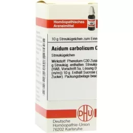 ACIDUM CARBOLICUM C 30 rutuliukų, 10 g