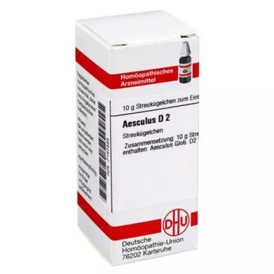 DHU Aesculus D 2 rutuliukai, 10 g