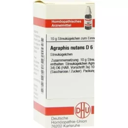 AGRAPHIS NUTANS D 6 rutuliukai, 10 g