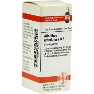 AILANTHUS GLANDULOSA D 6 rutuliukai, 10 g