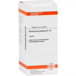 AMMONIUM JODATUM D 12 tablečių, 80 kapsulių