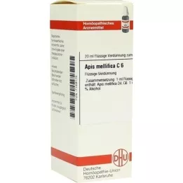 APIS MELLIFICA C 6 skiedinys, 20 ml