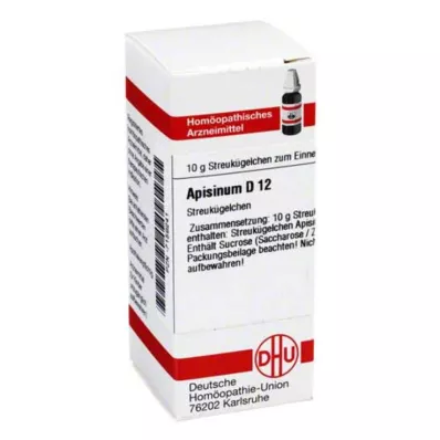 DHU Apisinum D 12 rutuliukų, 10 g