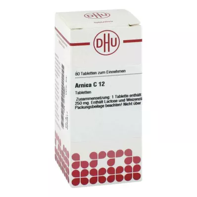 ARNICA C 12 tablečių, 80 vnt ARNICA C 12 tablečių, 80 vnt