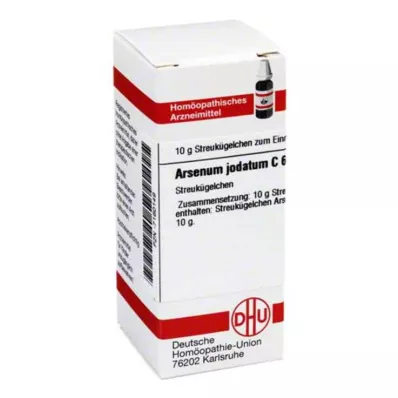 ARSENUM JODATUM C 6 rutuliukai, 10 g