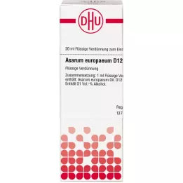 ASARUM EUROPAEUM D 12 skiedinys, 20 ml