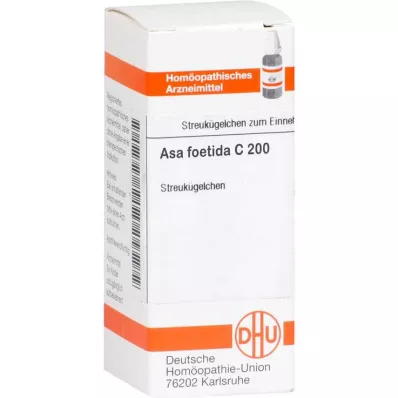 DHU Asa foetida C 200 rutuliukų, 10 g DHU Asa foetida C 200 rutuliukų, 10 g