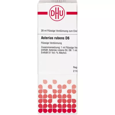 ASTERIAS RUBENS D 6 skiedinys, 20 ml