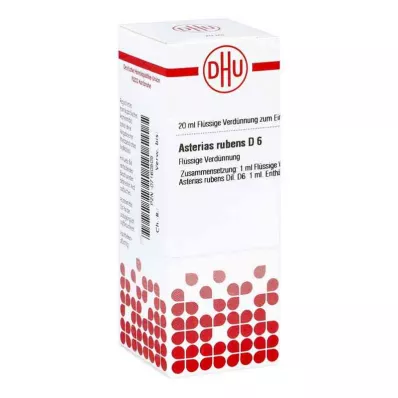 Asteria Rubens D6 skiedimas (20 ml) Asteria Rubens D6 skiedimas (20 ml)