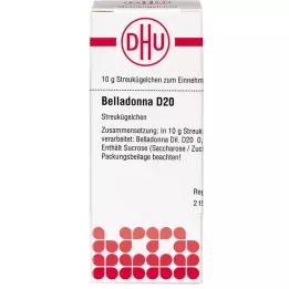 BELLADONNA D 20 rutuliukų, 10 g