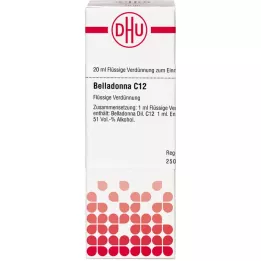 BELLADONNA C 12 skiedinys, 20 ml