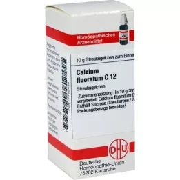 CALCIUM FLUORATUM C 12 rutuliukų, 10 g