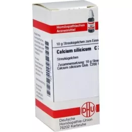 CALCIUM SILICICUM C 200 rutuliukų, 10 g