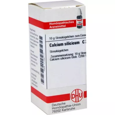DHU Calcium silicicum C 200 rutuliukai, 10 g
