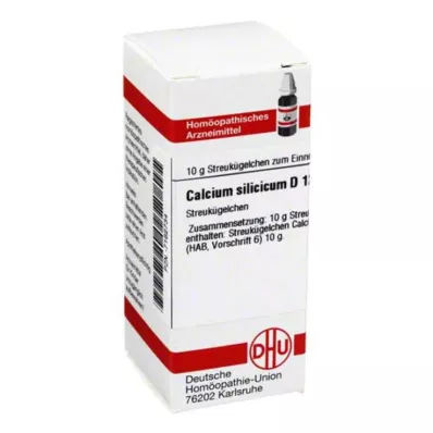 DHU Calcium silicicum D 12 rutuliukai, 10 g DHU Calcium silicicum D 12 rutuliukai, 10 g