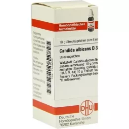 CANDIDA ALBICANS D 30 rutuliukų, 10 g